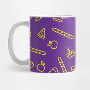 Food Lover Pattern Mug